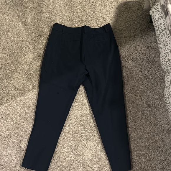 Ann Taylor navy blue ankle work pants - Picture 4 of 4